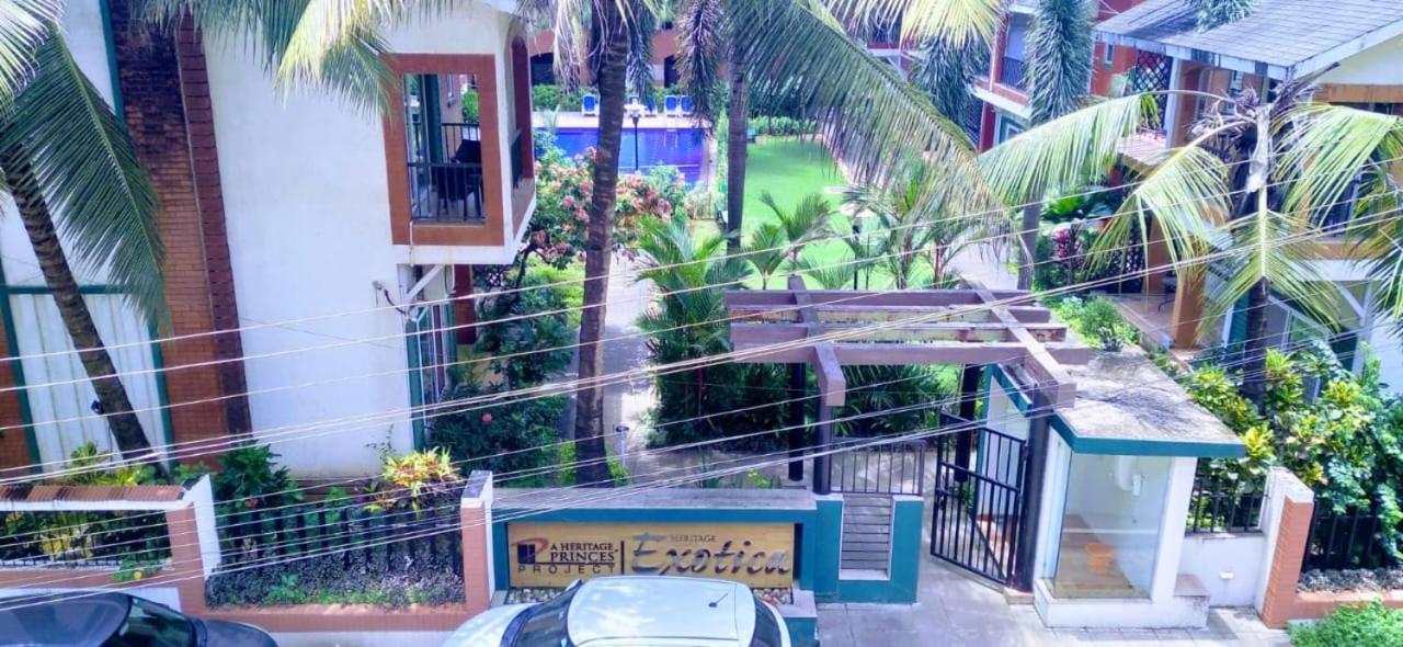 Beautiful 1 BHK With Pool Wi-Fi Cooking Gas Gym Caretakers Apartment Old Goa Ngoại thất bức ảnh