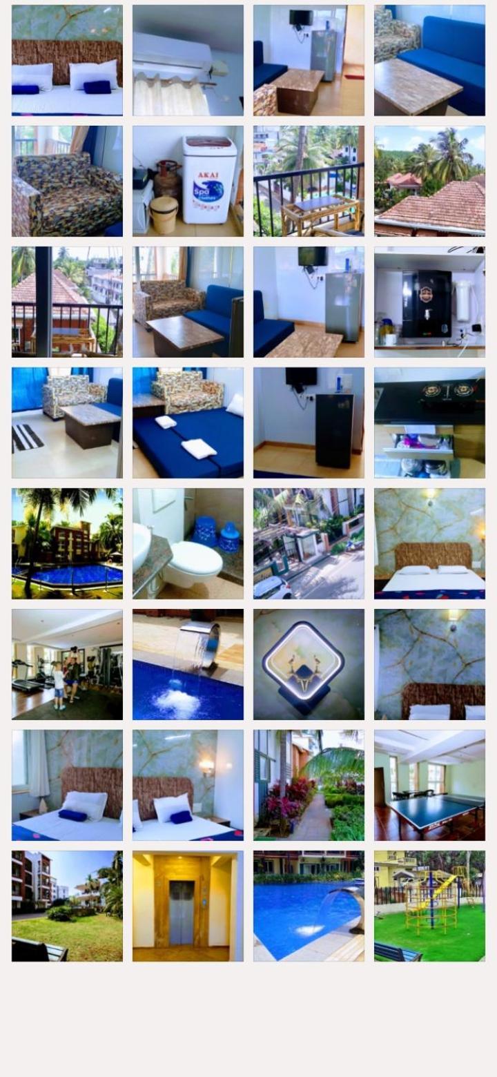 Beautiful 1 BHK With Pool Wi-Fi Cooking Gas Gym Caretakers Apartment Old Goa Ngoại thất bức ảnh